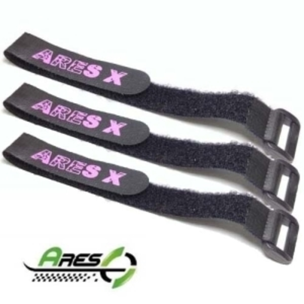 Ares X Medium Rubberized Lipo Velcro Strap (250mm x 20mm)
