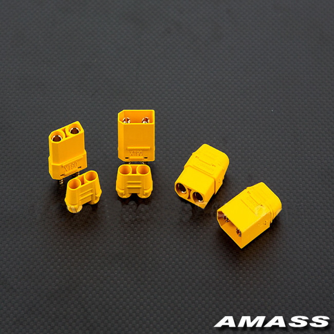AMASS XT90H Connector(w/Sleeve)